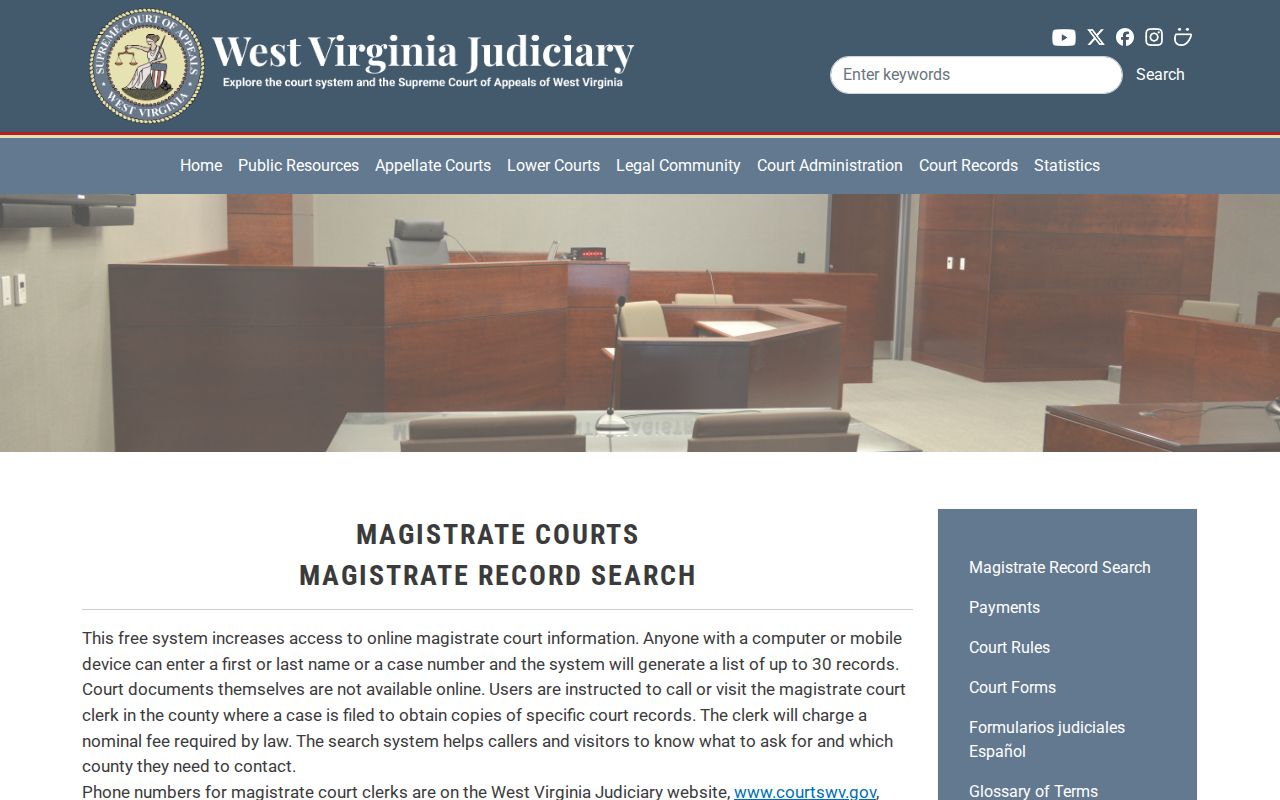 Preston County 72-hour release magistrate record search